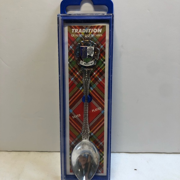 Vintage Silver Plated Scotland St.Andrews Collectible Spoon - Picture 8 of 9